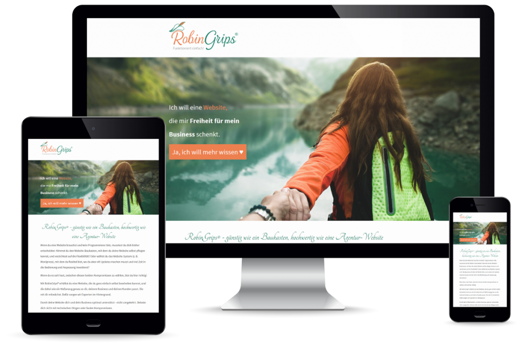 RobinGrips responsive Design